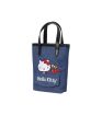 Sanrio Hello Kitty & Friends Denim Collection Embroidered Handheld Crossbody Tote Bag