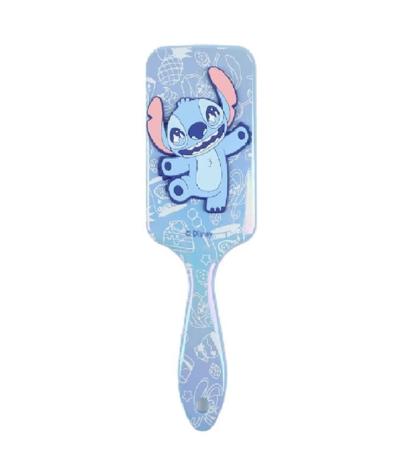 Disney Stitch Dinner Party Cushion Hair Brush