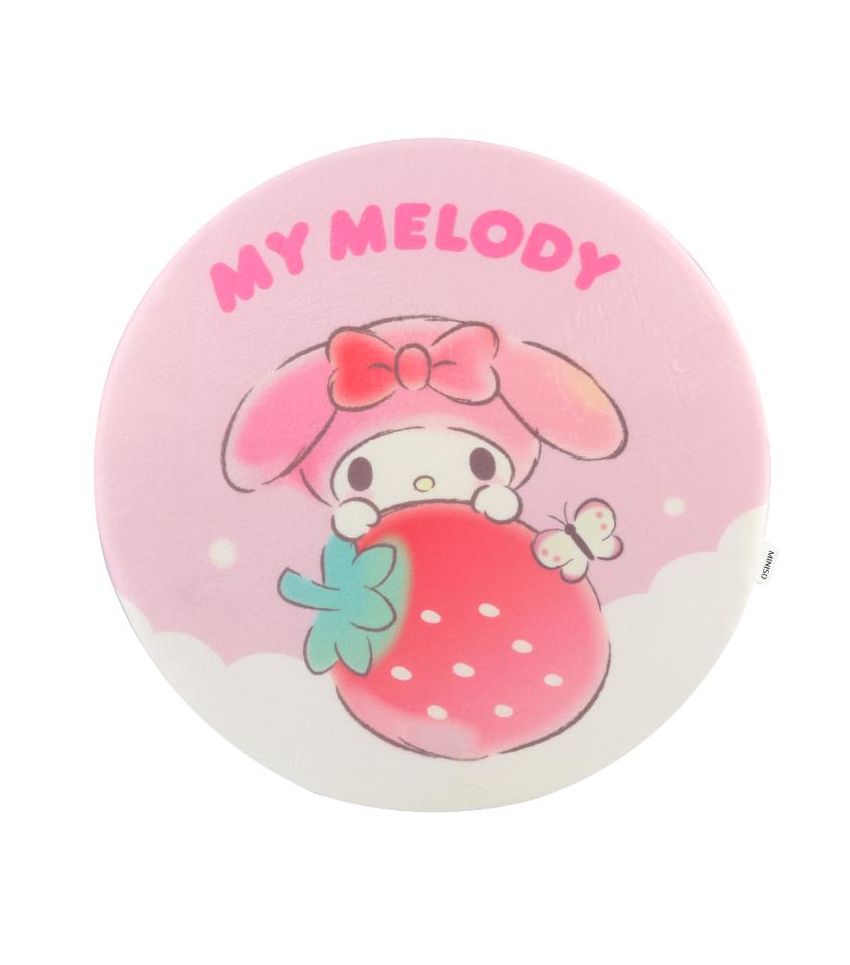 Sanrio My Melody Strawberry Collection 5cm Thick Round Seat Cushion