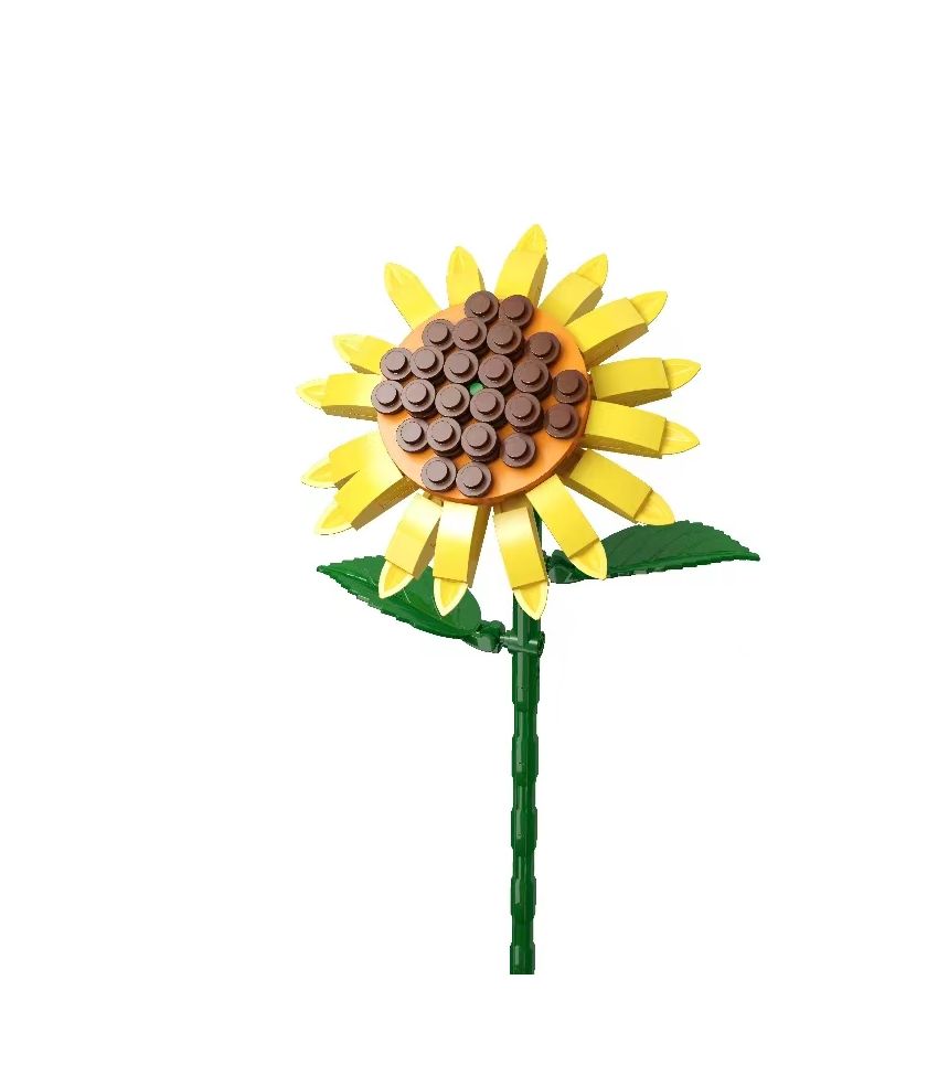 MINISO Toys Sunflower Building Blocks