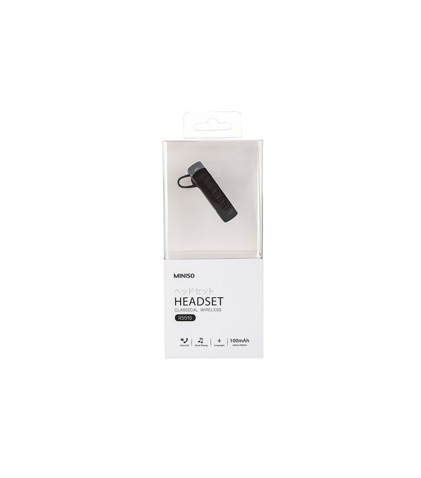 Bluetooth Classic Wireless Headset R5515 Black