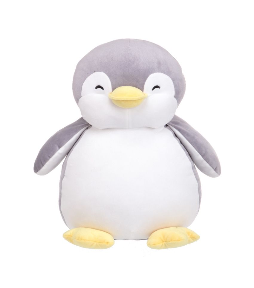 Mini Family PenPen Large 48cm Penguin Grey Plush Soft Toy