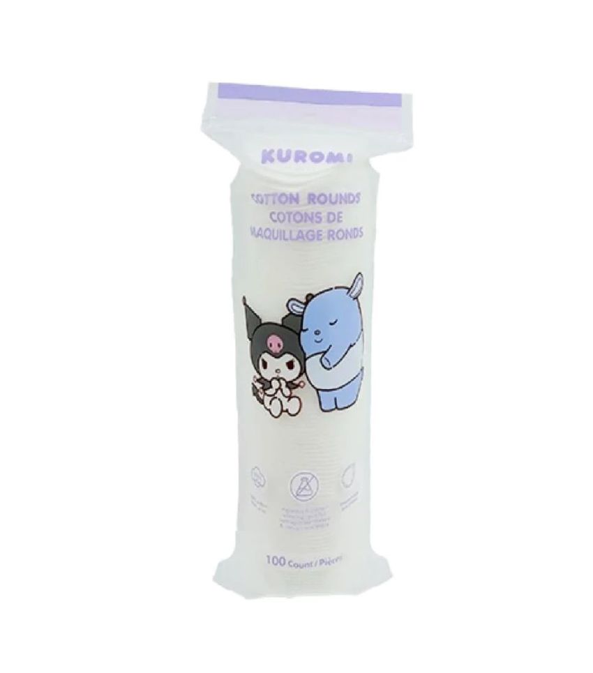 Sanrio Kuromi Cotton Rounds 100 Count