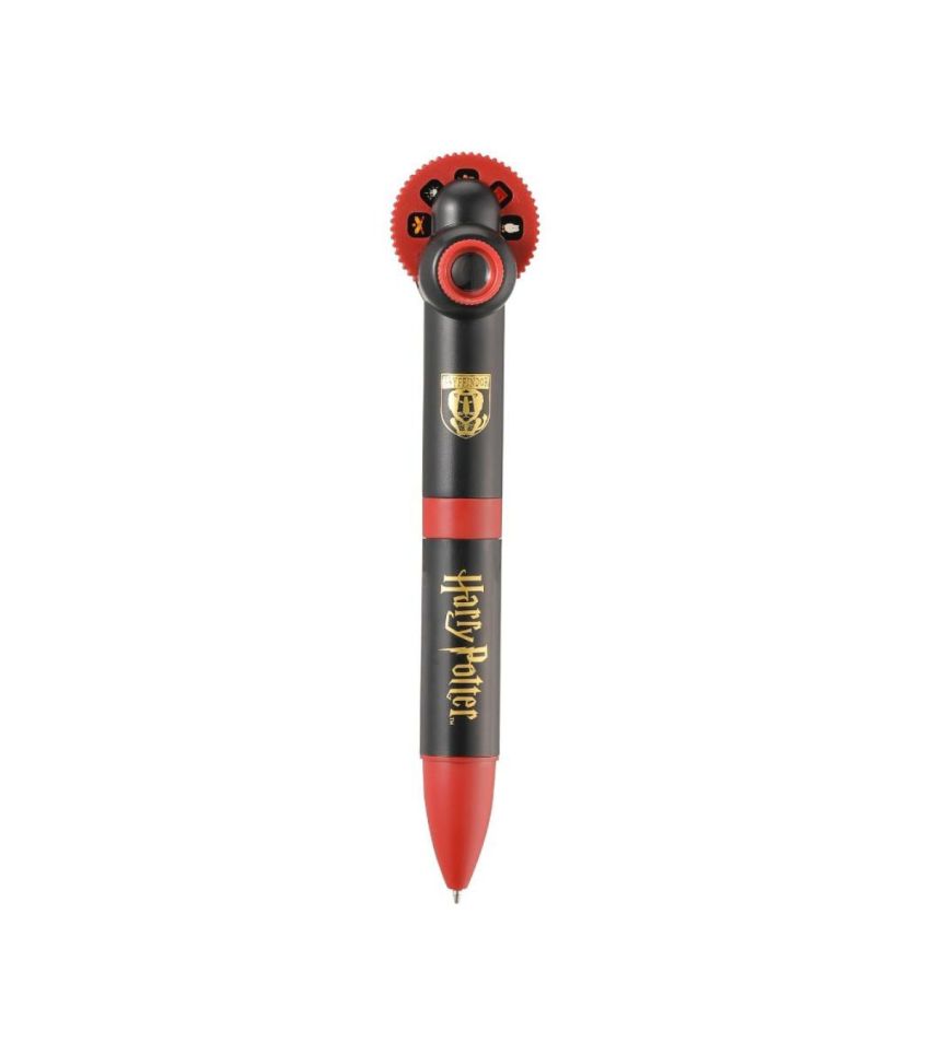 Harry Potter Collection Projector Black Ballpoint Pen (Assorted Styles)