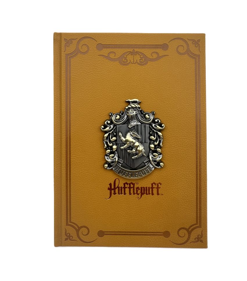 Harry Potter Hufflepuff A5 PU Embossment Hardcover Book (96 Sheets)
