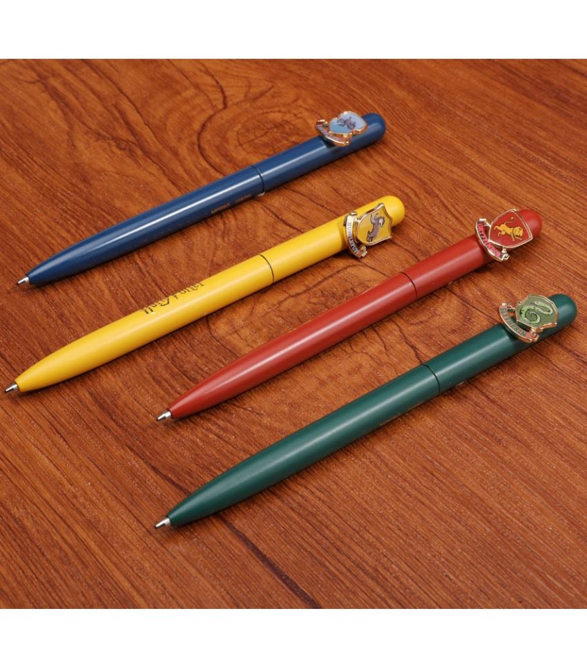 Harry Potter Hufflepuff Black Metal Ballpoint Pen