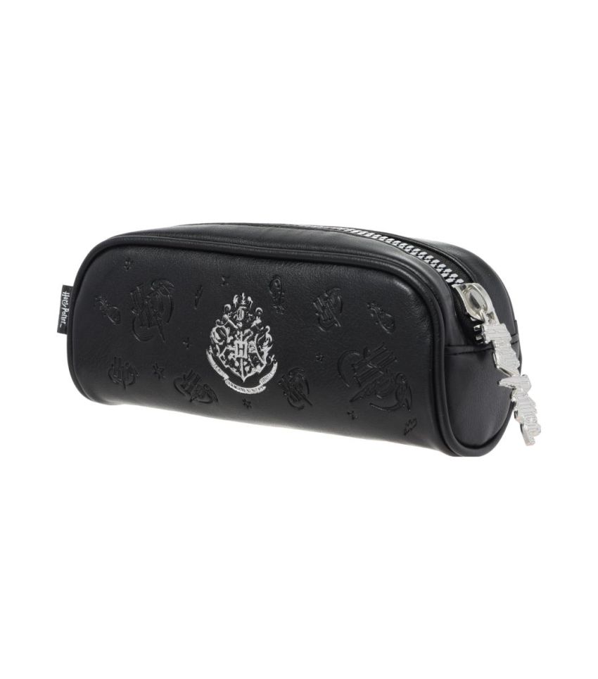 Harry Potter Black Embossed Gold Stampig Stationery Case