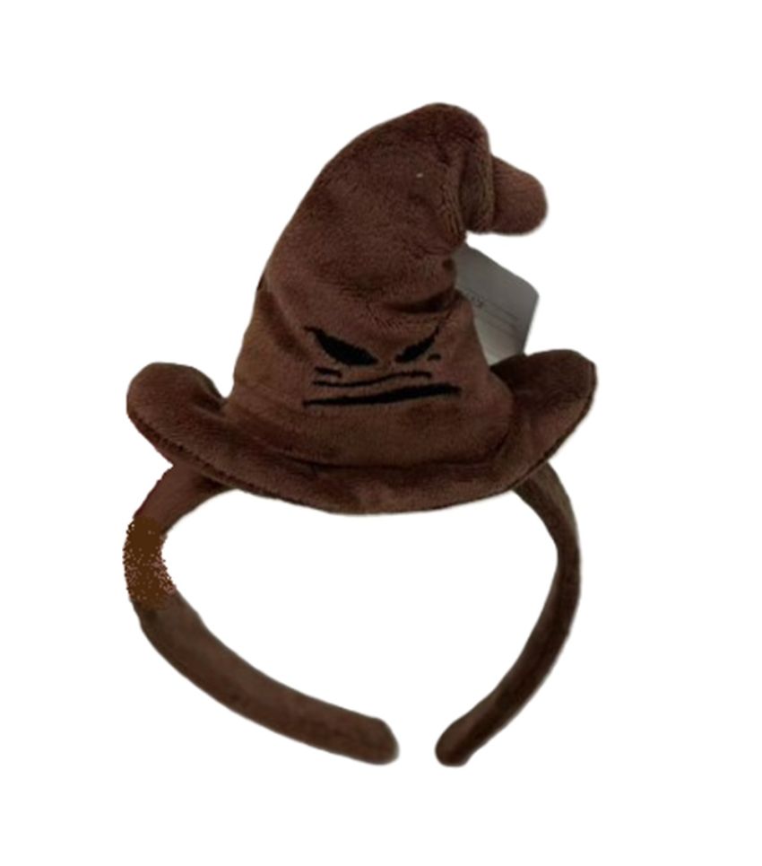Harry Potter Sorting Hat Black Plush Hair Band