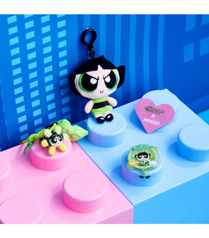 The Powerpuff Girls Buttercup 5 Inch Plush Pendant