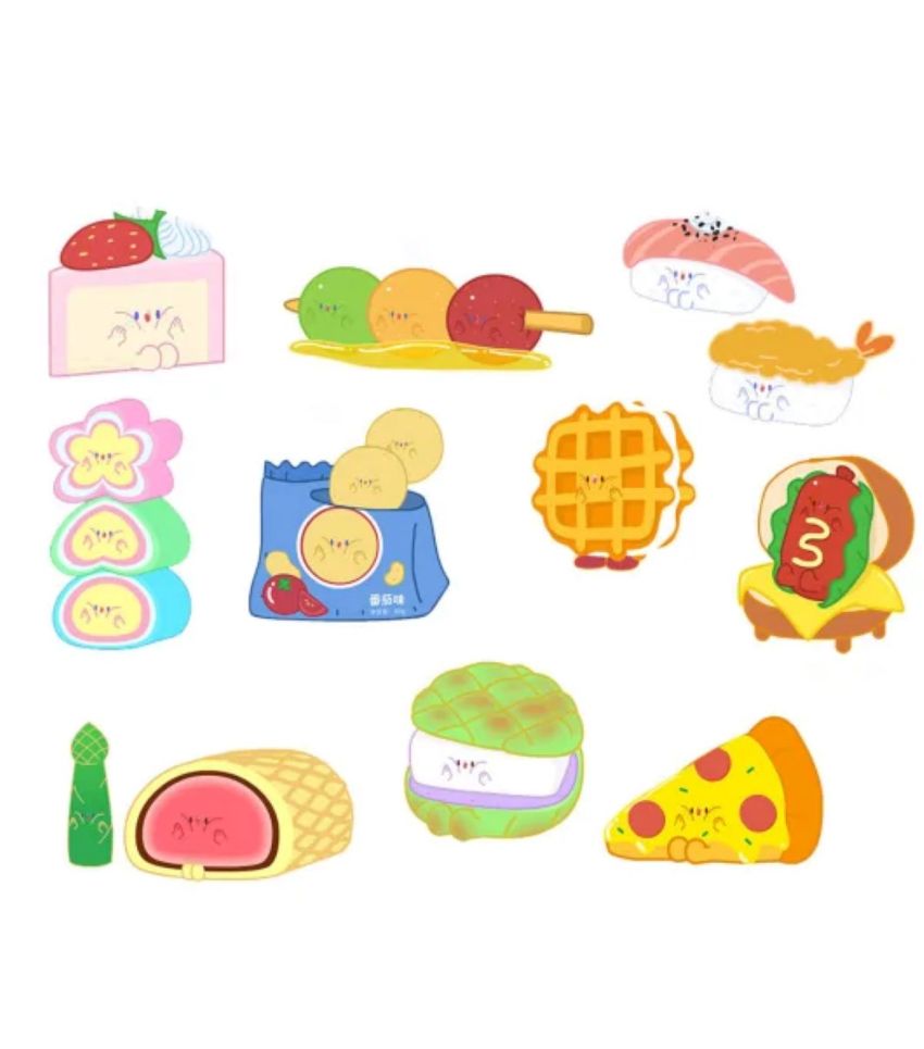Pinch My Face Outdoor Picnic Surprise Blind Box Figure