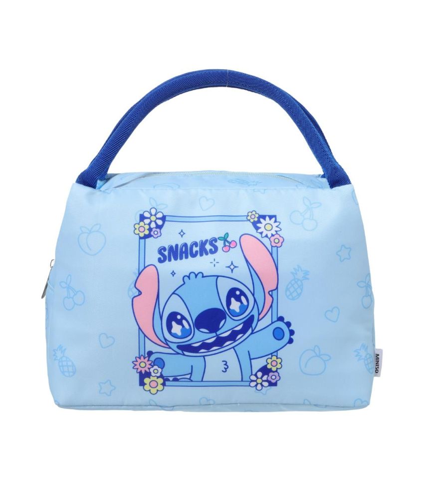 Disney Stitch Lunch Bag Light Blue