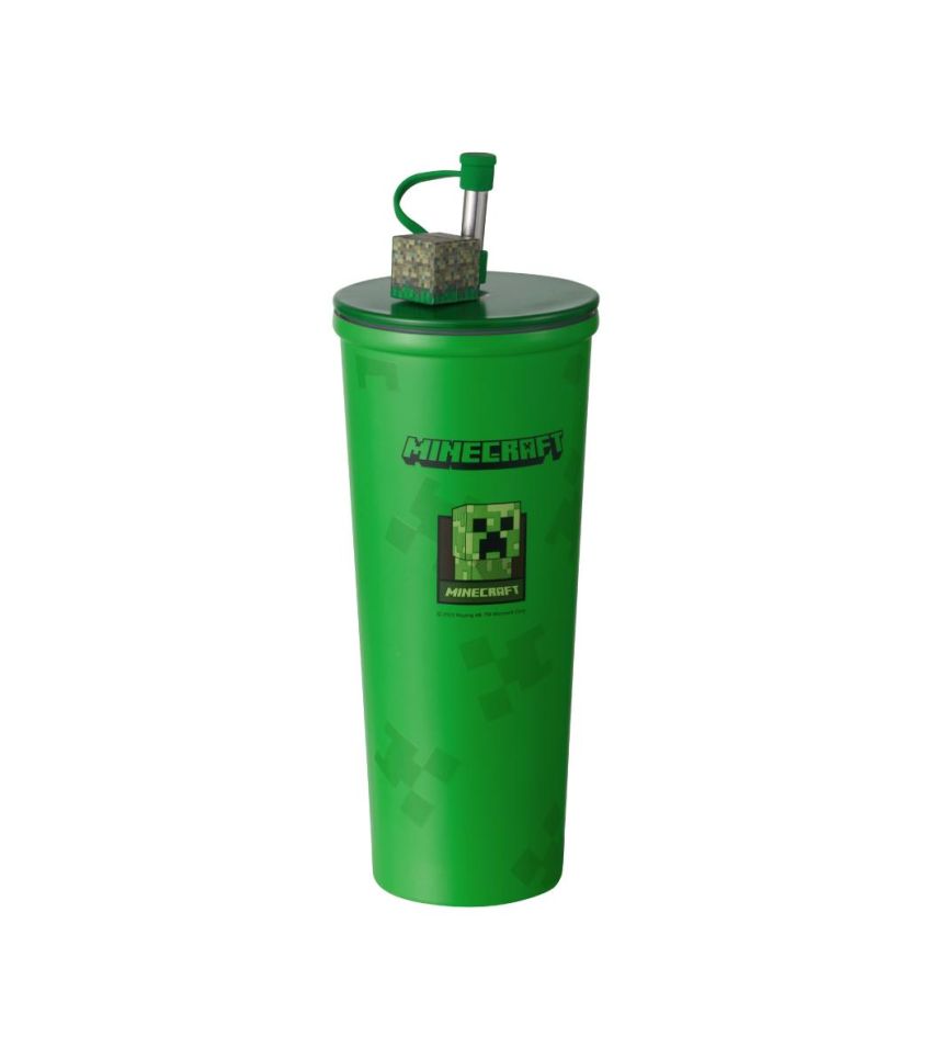 Minecraft Green Steel Tumbler 650ml