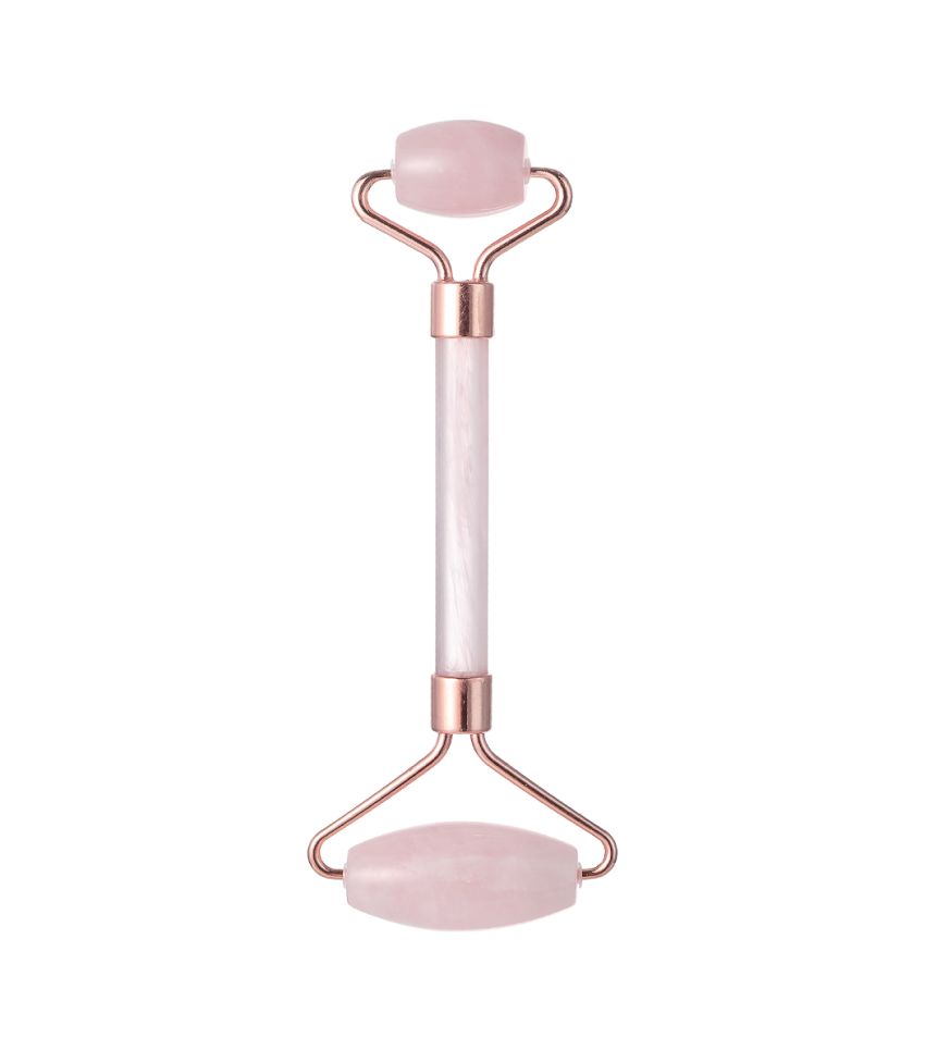 Double Head Pink Jade Roller