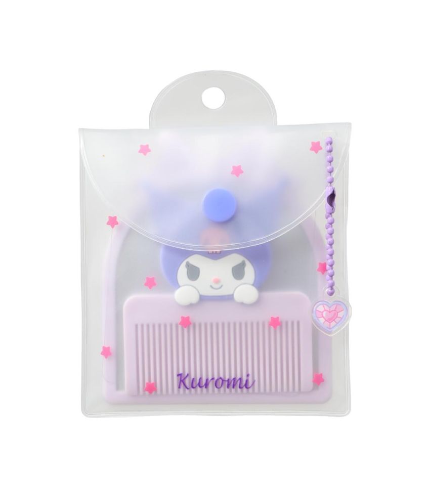 Sanrio Kuromi Mini Mirror & Brush Set
