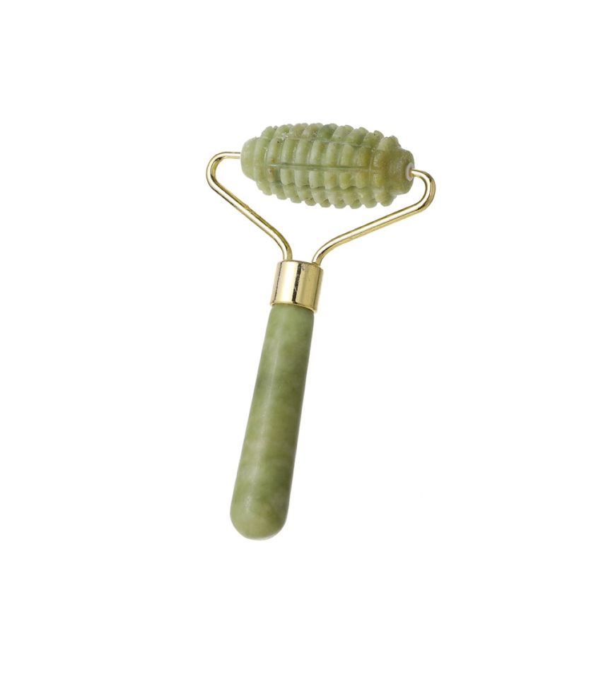 Jade Massage Roller & Gua Sha Set 