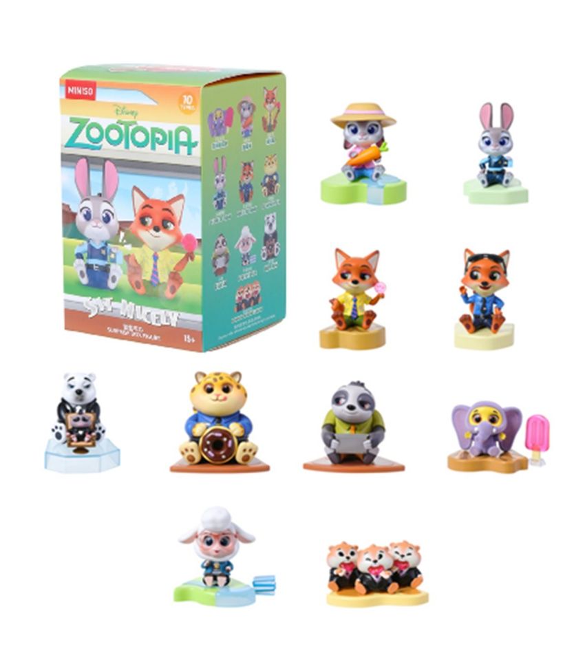 Disney Zootopia Collection Sit Nicely Surprise Blind Box Figure
