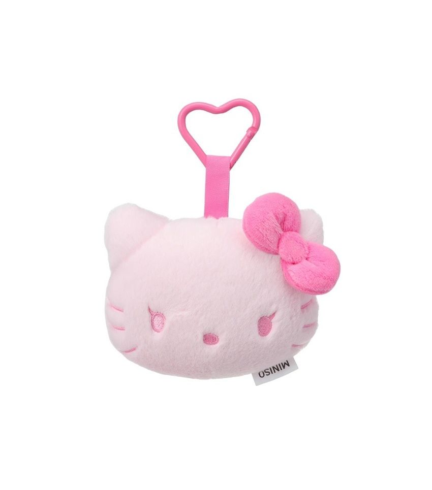 Sanrio Hello Kitty & Friends Hello Kitty Pink Head Shaped Plush Soft Toy Pendant