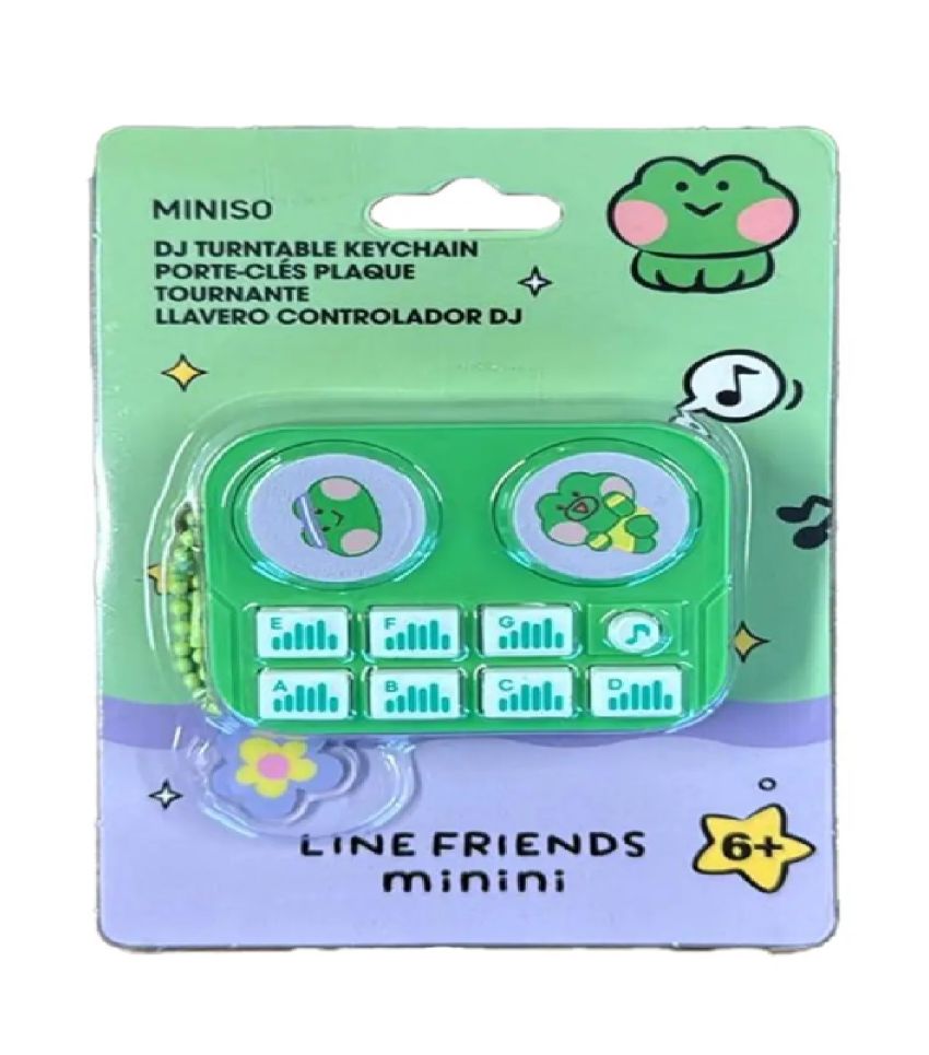 Minini Series Mini DJ Turntable Keychain