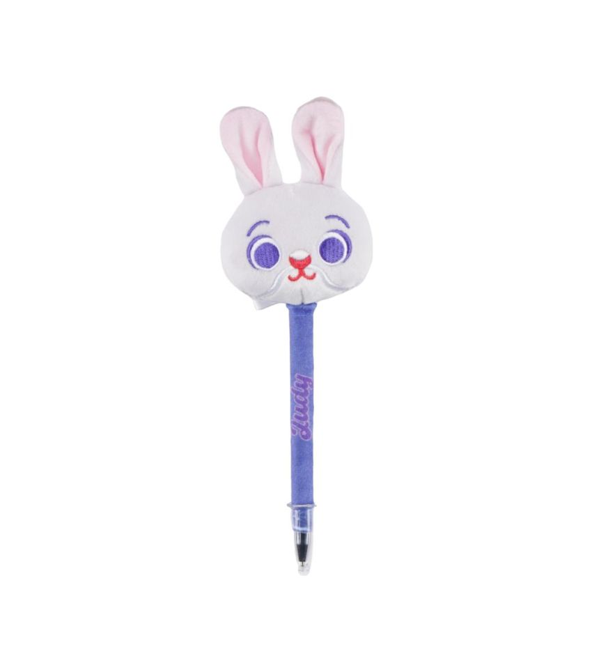 Disney Zootropolis 2 Judy Hopps 0.7mm Black Plush Ballpoint Pen