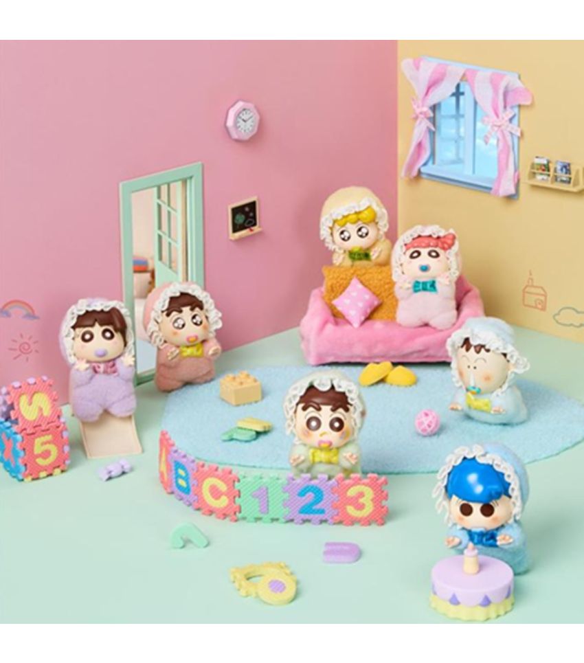Crayon Shinchan Vinyl Plush Pendant Surprise Blind Box