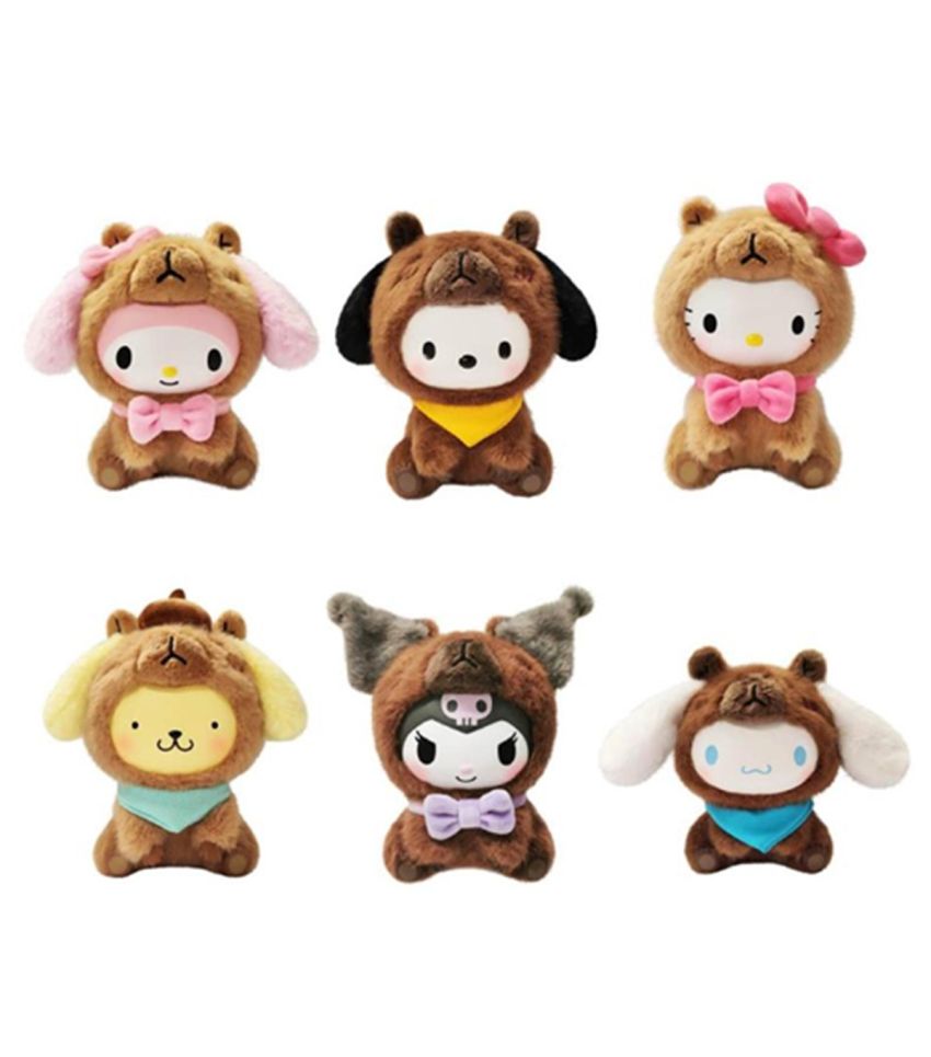 Sanrio Hello Kitty & Friends Chill Capybara Vinyl Plush Surprise Blind Box
