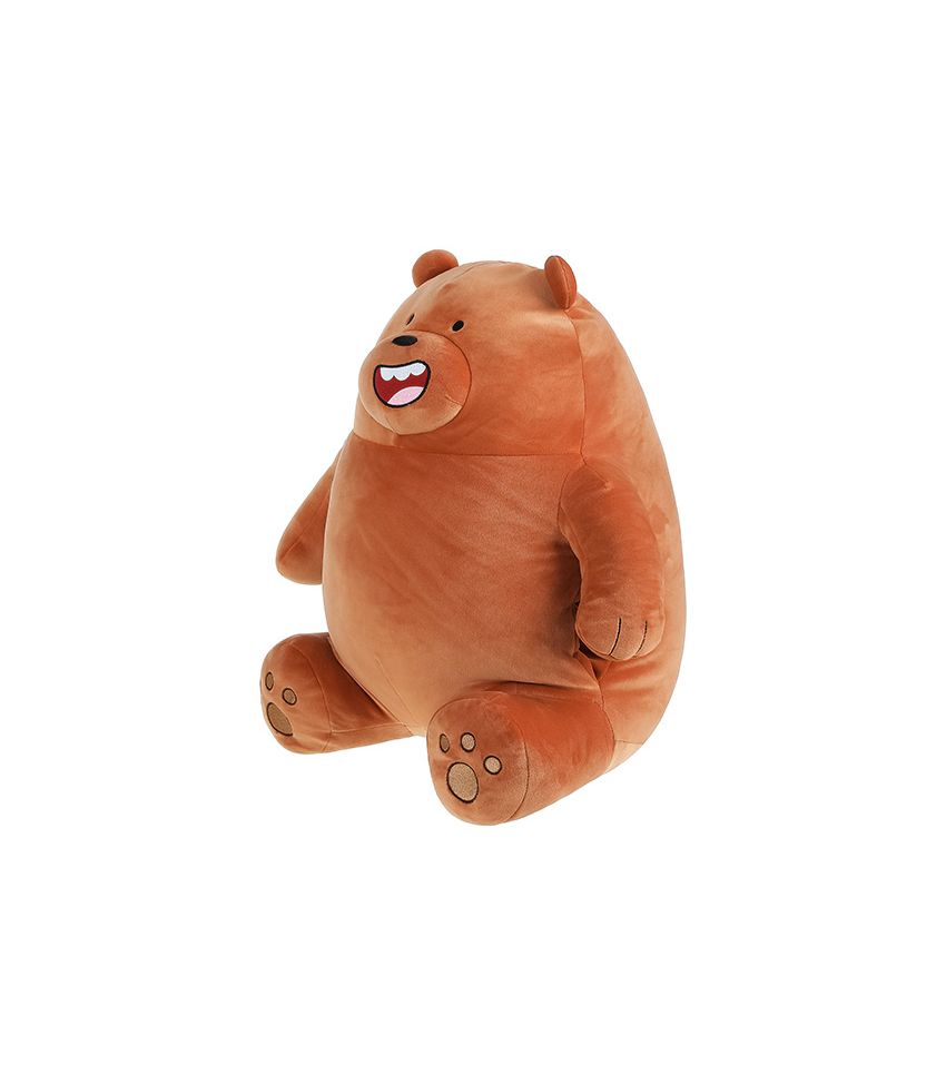 We Bare Bears Grizzly Plush Soft Toy Cushion