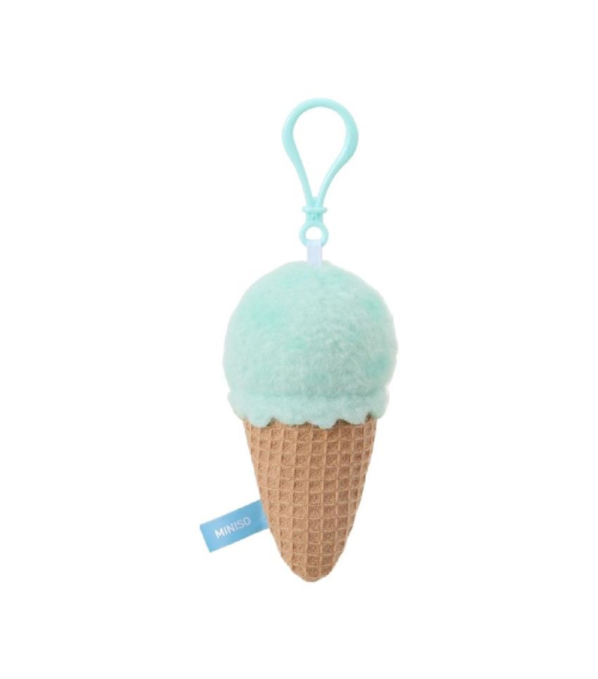Mofusand Ice Cream Collection Green Ice Cream Plush Pendant