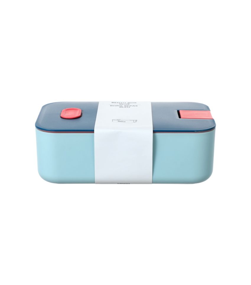 MINISO Blue Nordic Bento Box