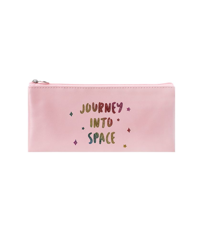MINISO Pink Pencil Case