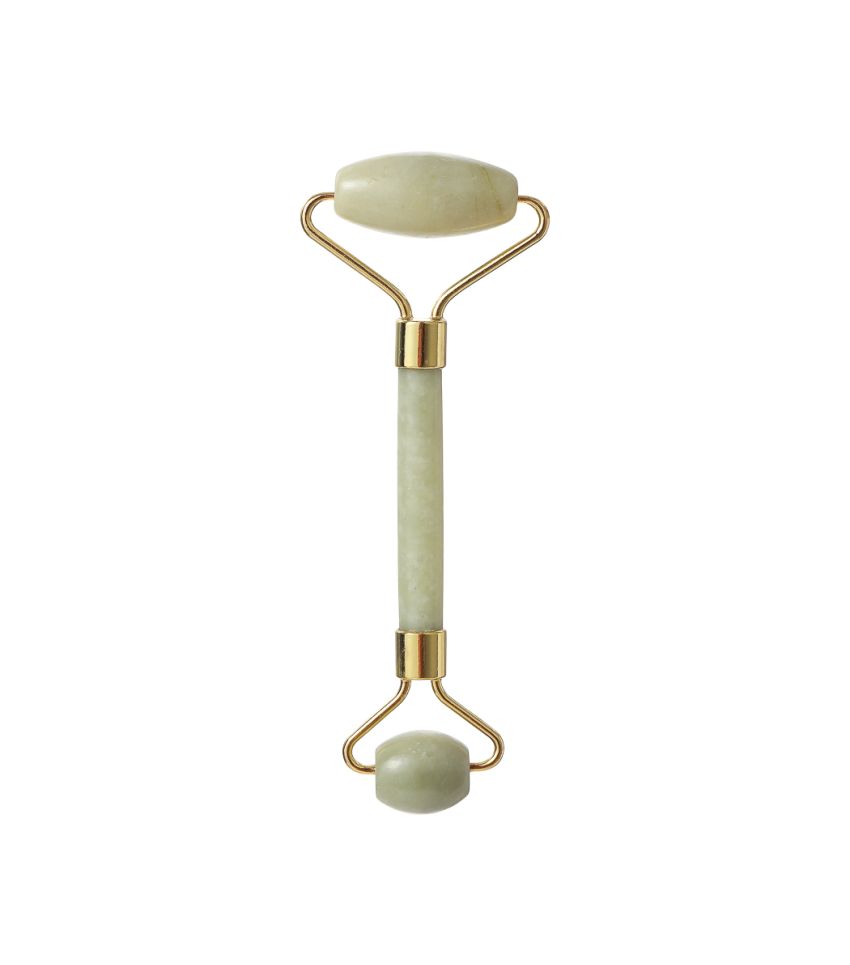 Jade Double-Head Face Massage Roller