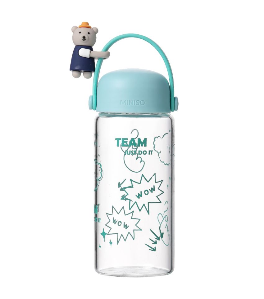 Bear Glass Bottle