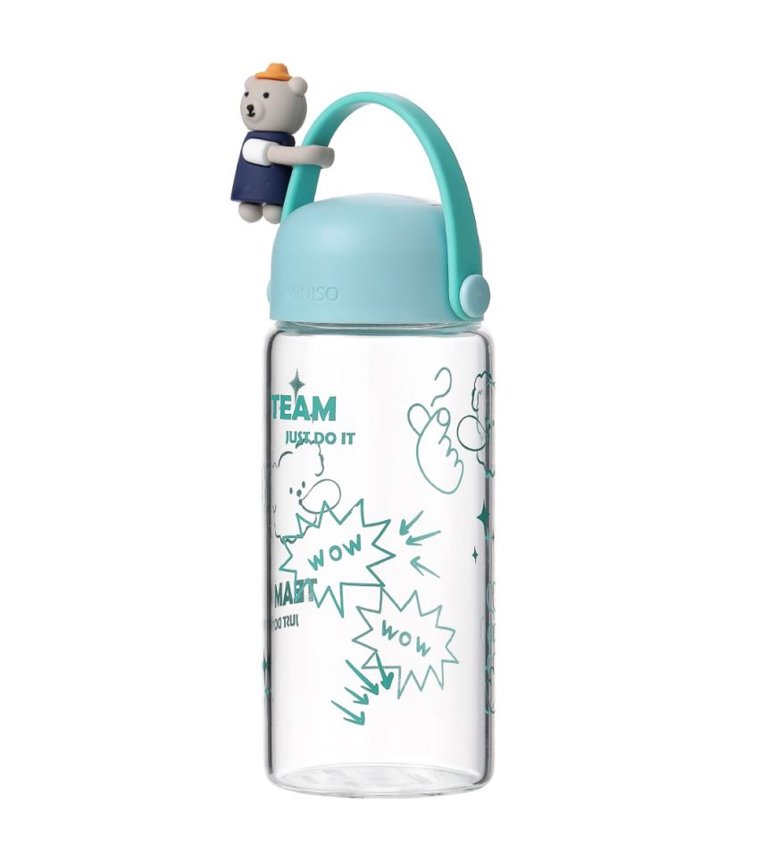 Bear Glass Bottle