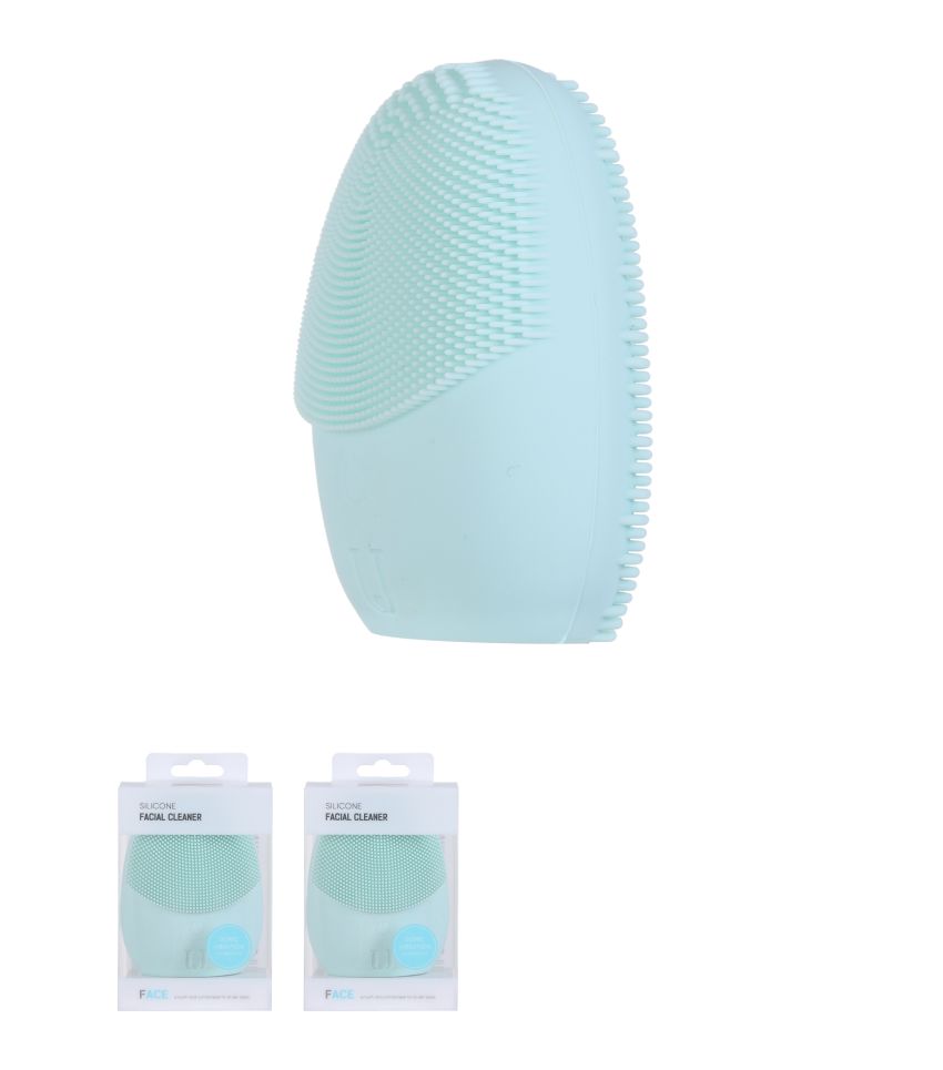 Silicone Facial Cleaner Green