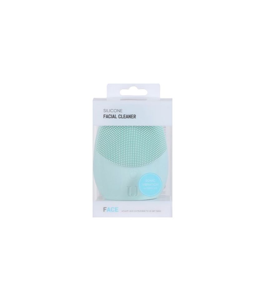 Silicone Facial Cleaner Green