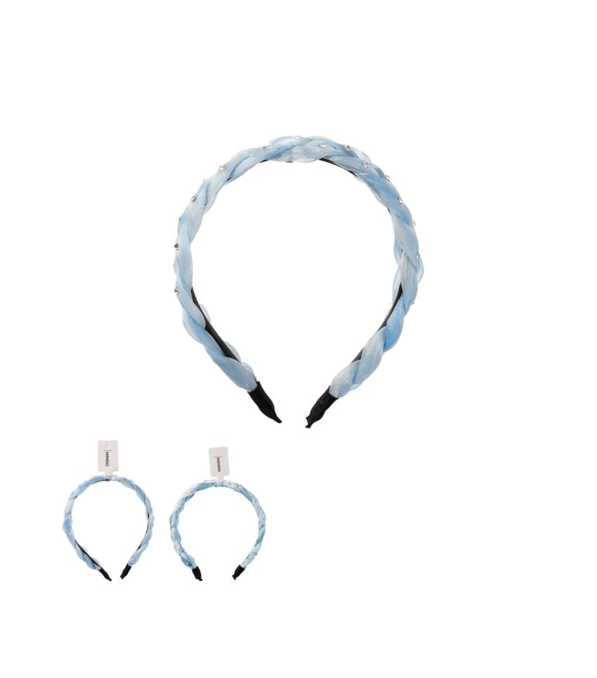 Twisted Diamond-Like Hair Hoop