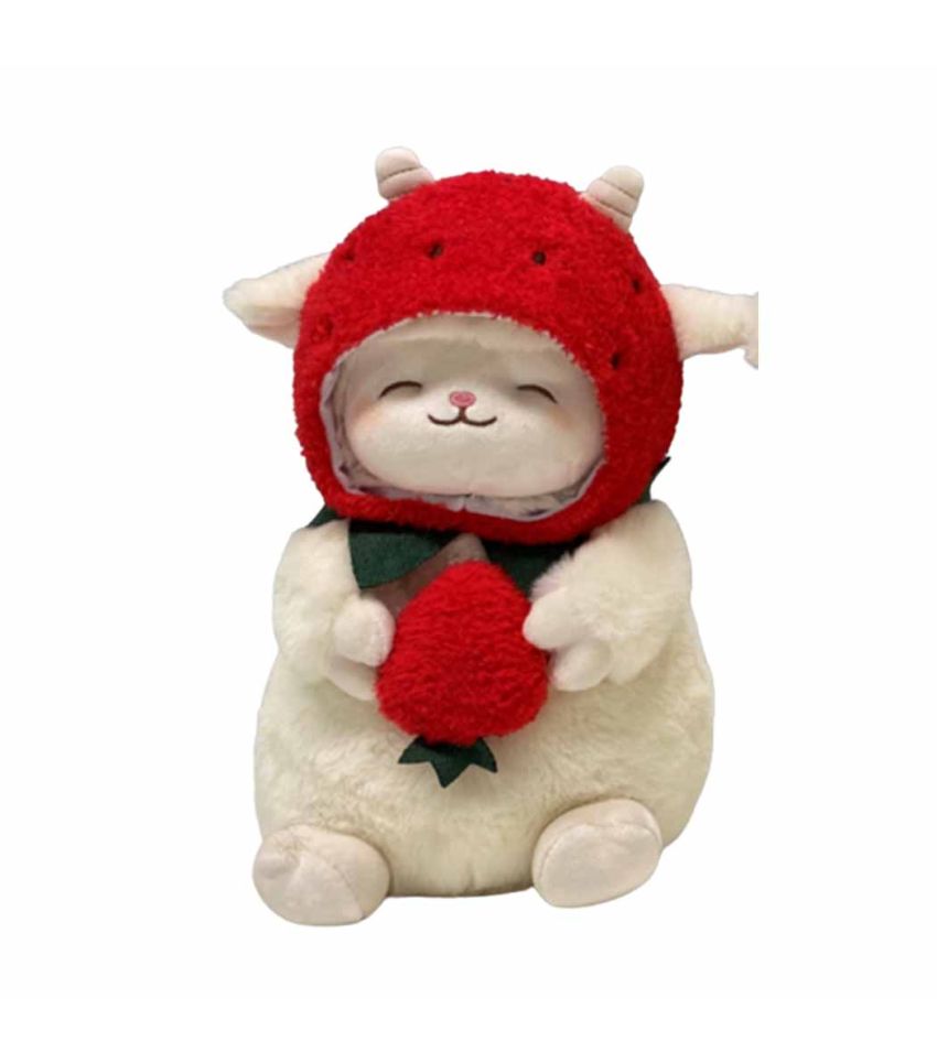 Lamb Baa Series Strawberry 25cm Plush Soft Toy