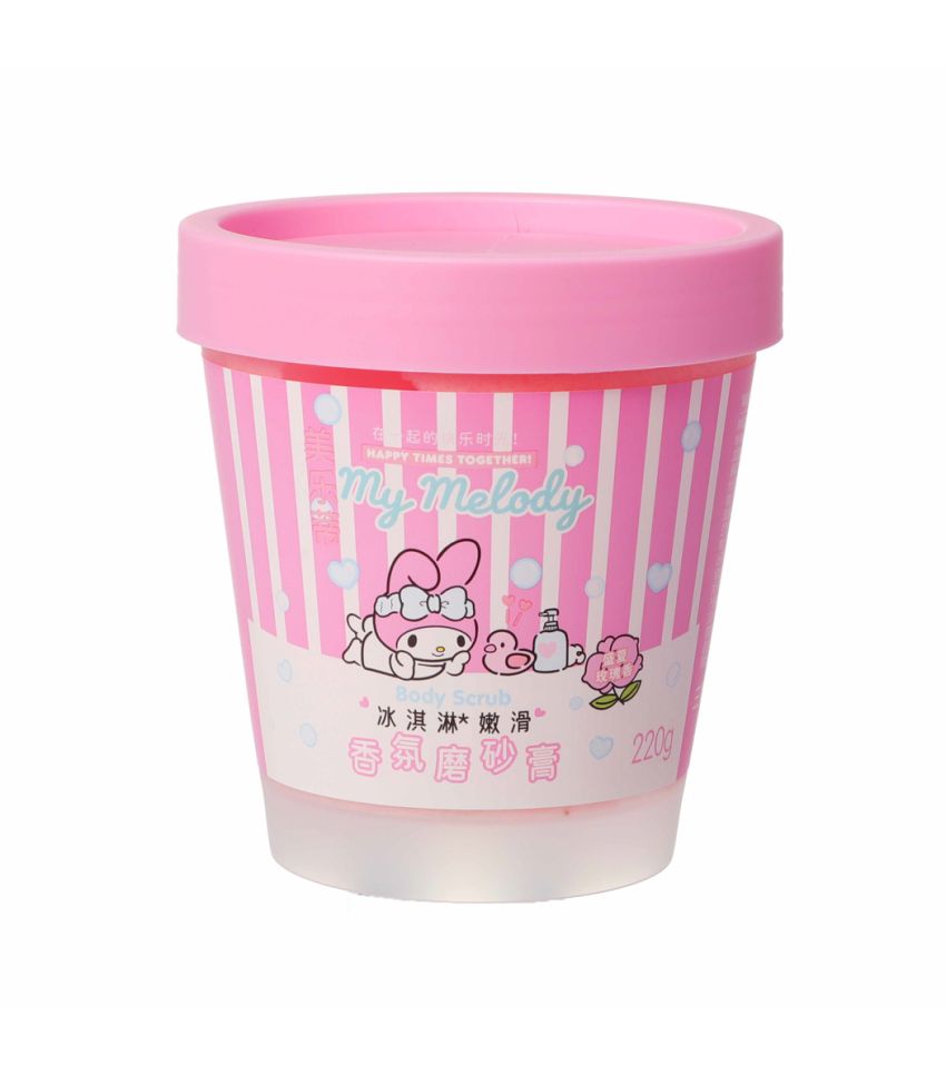 Sanrio My Melody Summer Rose Scented Glittering Body Scrub