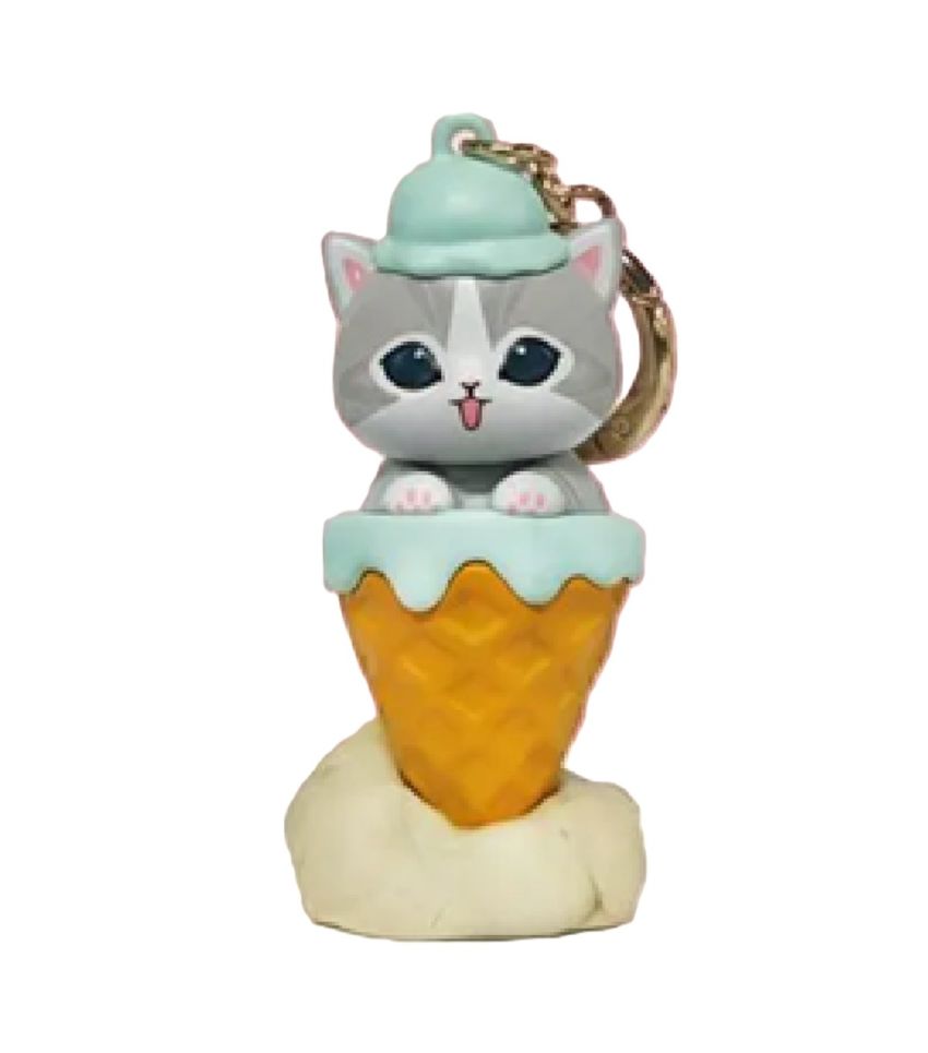 Mofusand Ice Cream Collection Green Ice Cream Pendant
