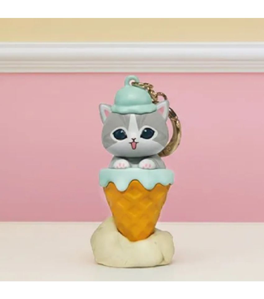 Mofusand Ice Cream Collection Green Ice Cream Pendant