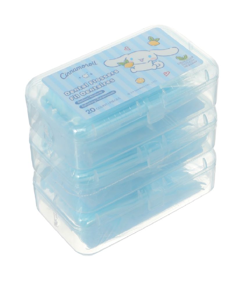 Sanrio Cinnamoroll Extra Fine Mint Flavor Dental Floss