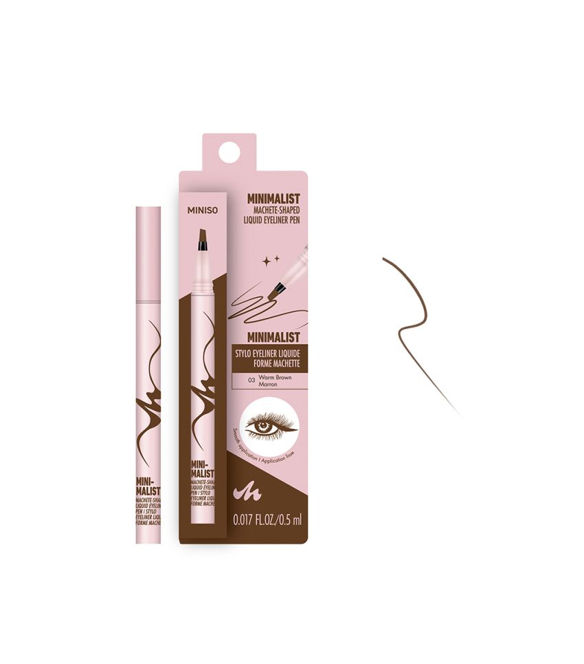 MINISO Smooth Application Eyeliner Pen Brown