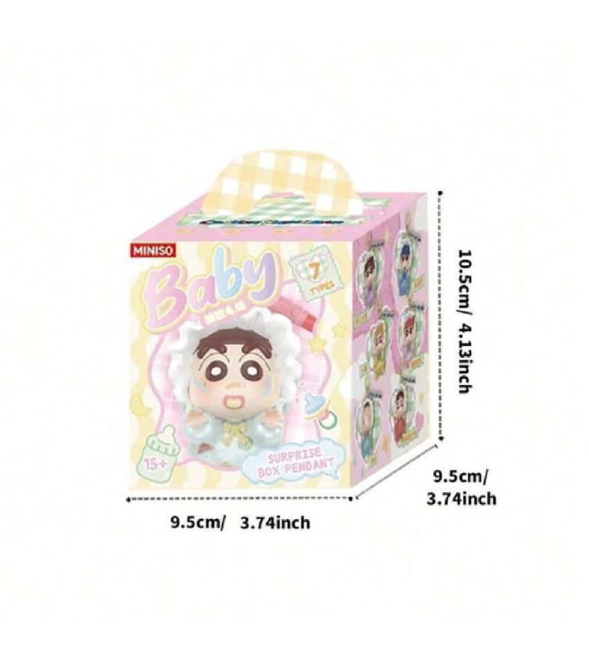 Crayon Shinchan Vinyl Plush Pendant Surprise Blind Box