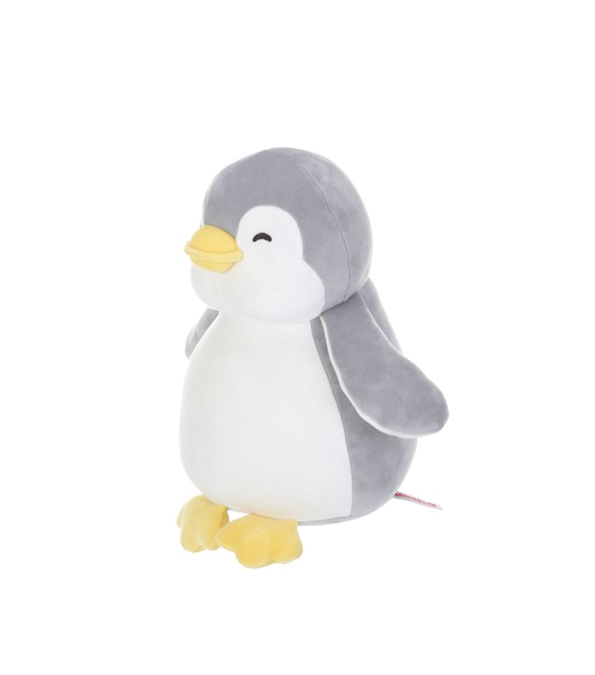 Mini Family PenPen Small Penguin Grey Plush Soft Toy