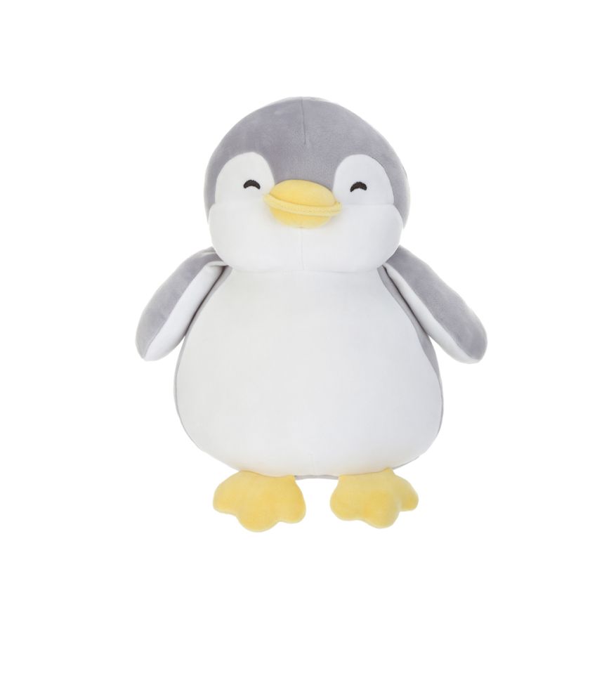 Mini Family PenPen Small Penguin Grey Plush Soft Toy