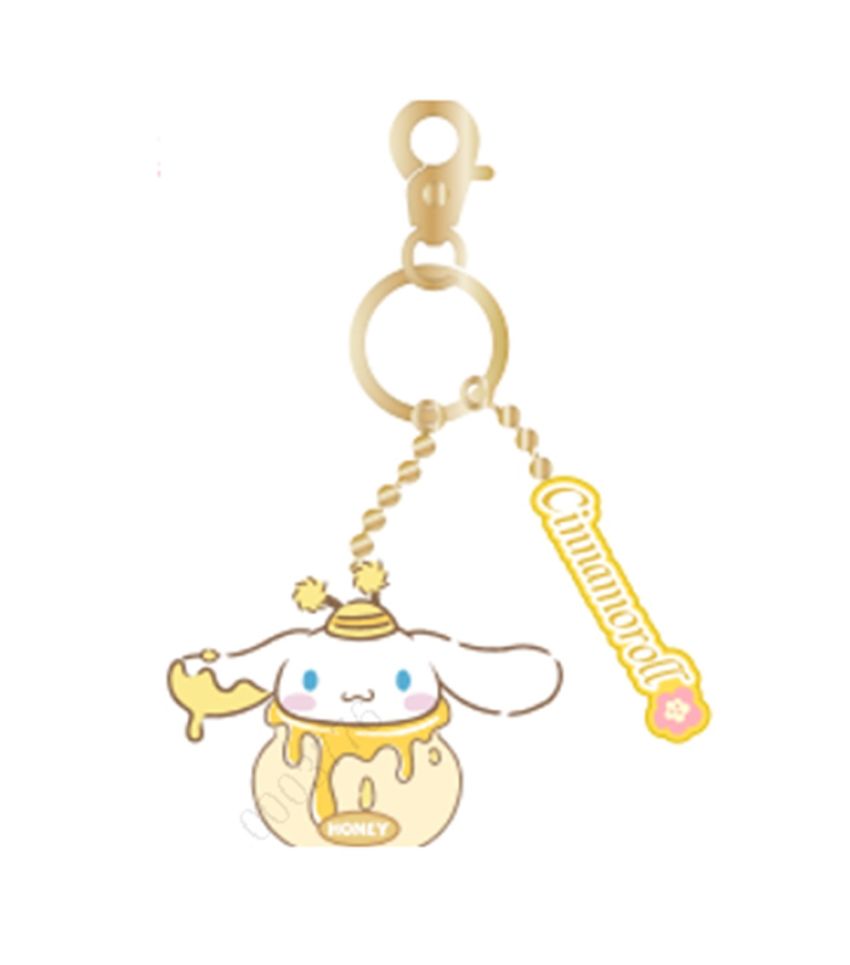 Sanrio Hello Kitty & Friends Cinnamoroll Bee Series LED Light Up Keychain