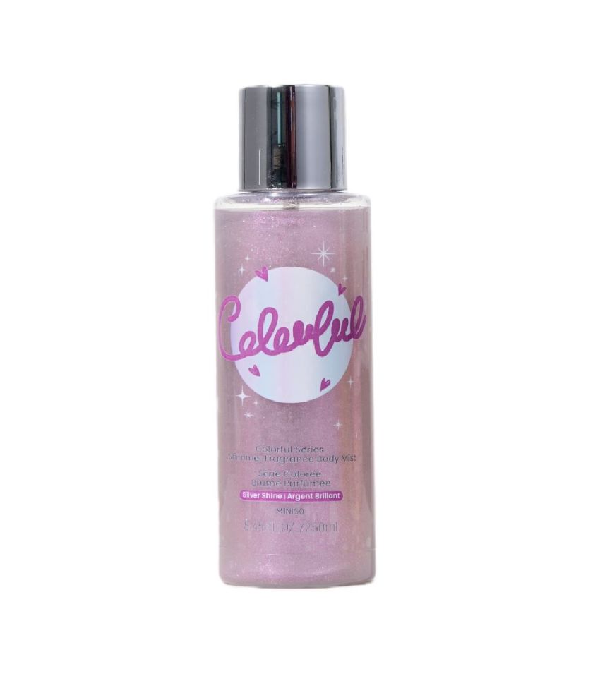 Colorful Series Shimmer Silver Shine Fragrance Body Mist 250ml