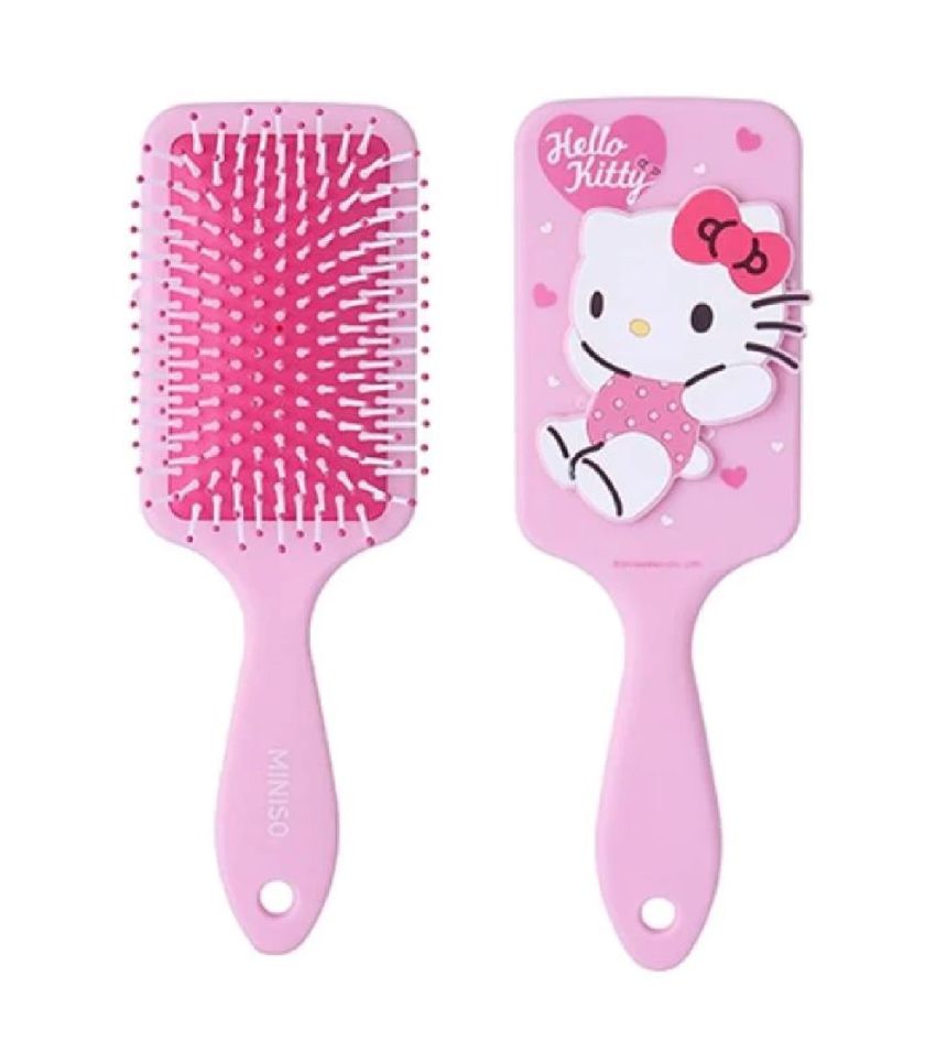 Sanrio Hello Kitty Pink Collection Cushion Massager Brush 