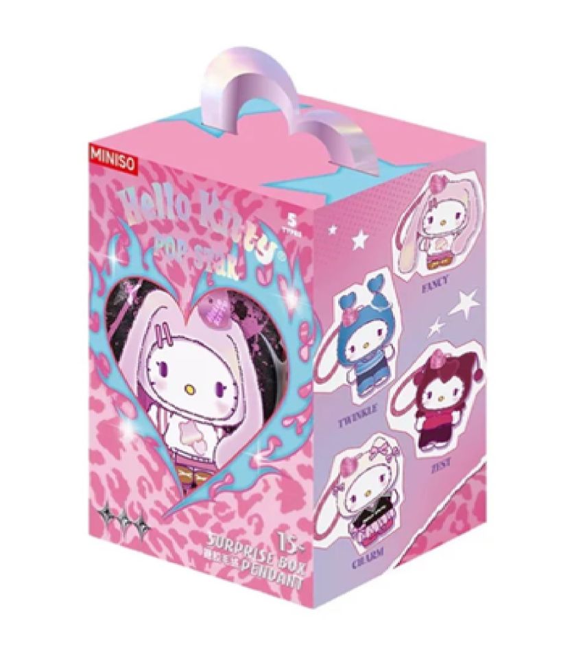 Sanrio Hello Kitty & Friends Pop Star Vinyl Plush Surprise Blind Box