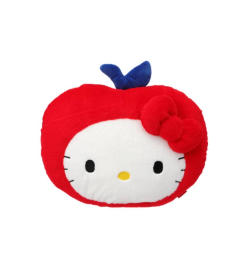 Sanrio Hello Kitty & Friends Classic Collection Denim 16 Inch Apple Head Pillow