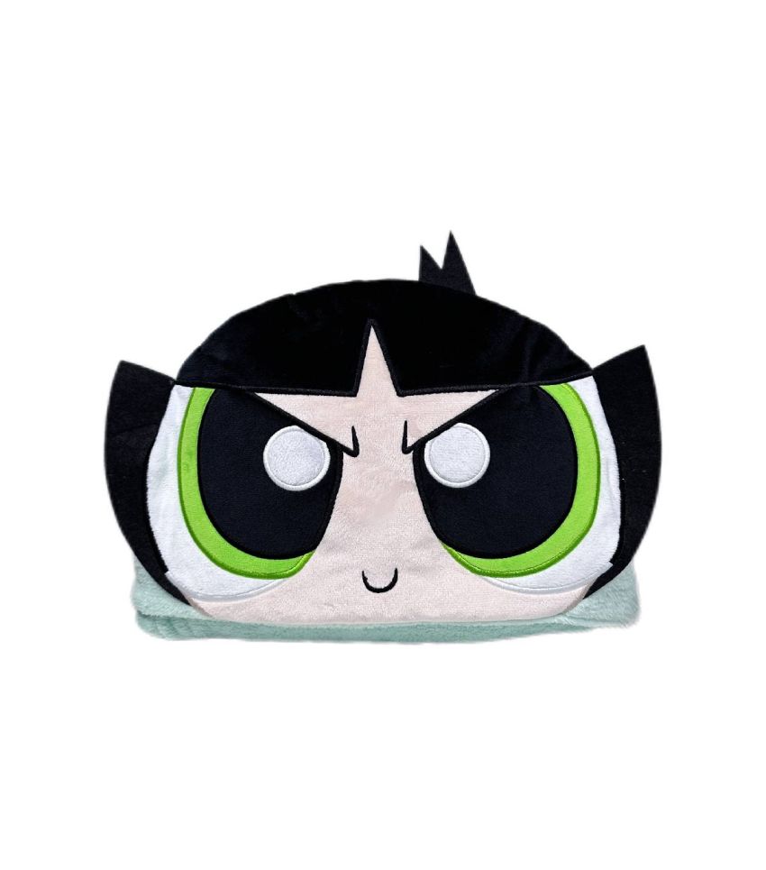 The Powerpuff Girls Collection Buttercup Thicker Hooded Blanket